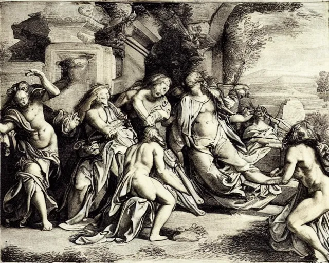 Prompt: charles le brun