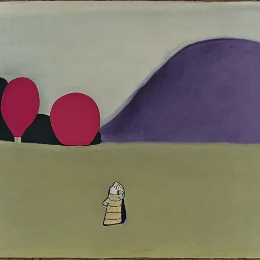 Image similar to A Landscape by Charles Addams and Milton Avery