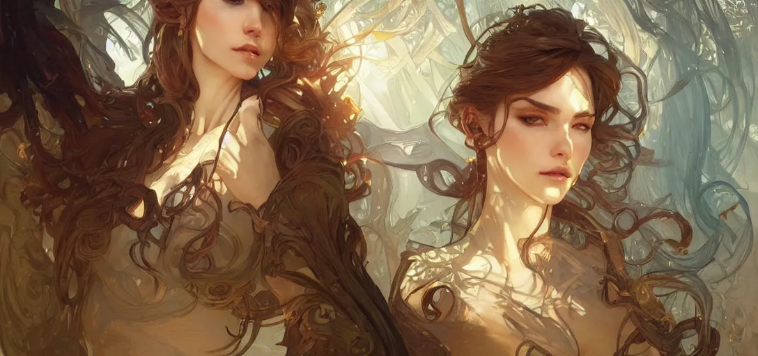 Image similar to Cindy Aurum D&D, fantasy, intricate, elegant, highly detailed, digital painting, artstation, concept art, smooth, sharp focus, illustration, art by artgerm and greg rutkowski and alphonse mucha