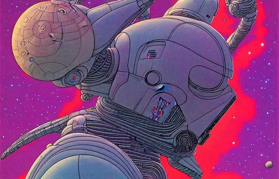 Prompt: ( ( ( ( a humanoid creature from another planet like star wars. ) ) ) ) by mœbius!!!!!!!!!!!!!!!!!!!!!!!!!!!, overdetailed art, colorful, artistic record jacket design