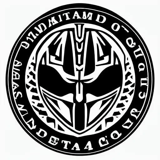 Prompt: symmetrical SPARTA logo