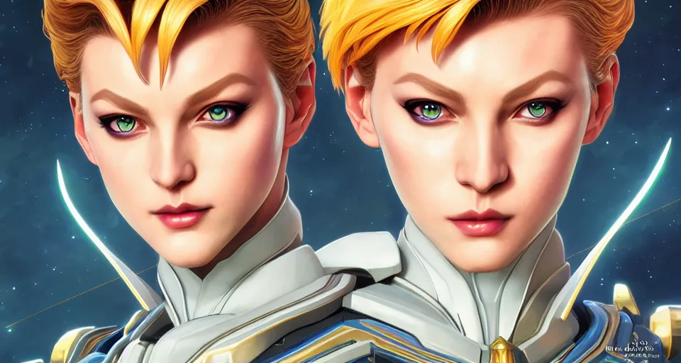 Image similar to symmetry!! portrait of sailor uranus! alien in the style of horizon zero dawn, machine face, intricate, elegant, highly detailed, digital painting, artstation, concept art, smooth, sharp focus, illustration, art by artgerm and ross tran and greg rutkowski and alphonse mucha, 8 k