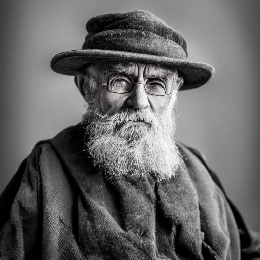 Prompt: portrait of an (old) man, 4k photo