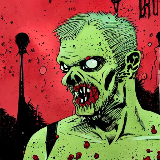 Image similar to zombie by robert kirkman