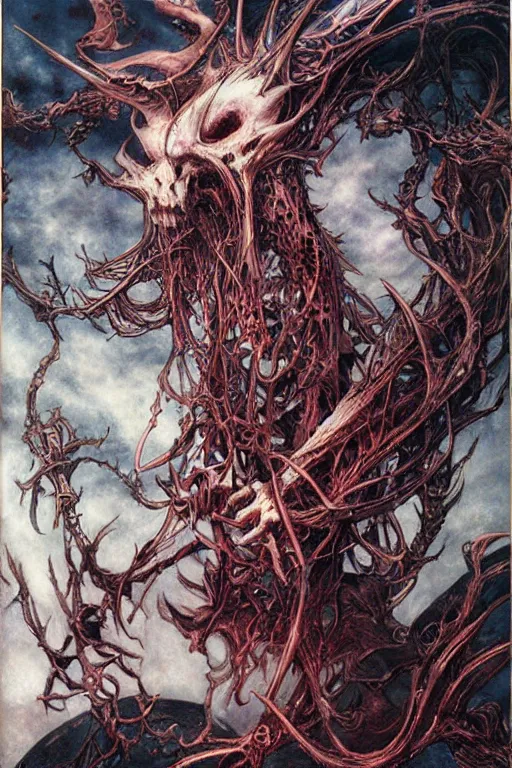 Prompt: yawgmoth by ayami kojima