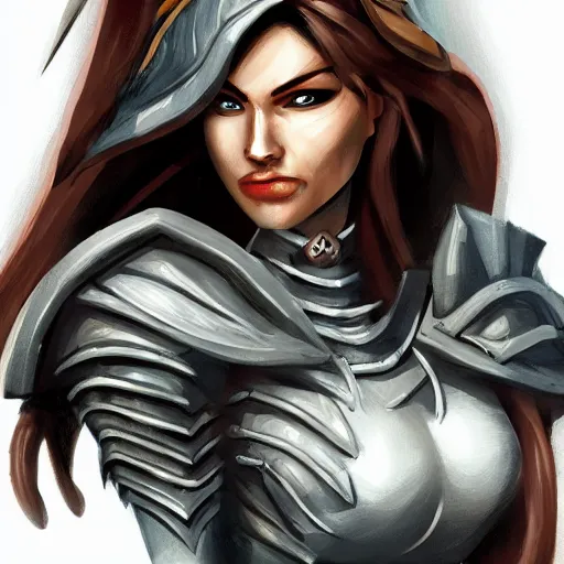 Prompt: a female dungeons and dragons ranger, upper body close - up with face, full color, vivid, realistic illustration