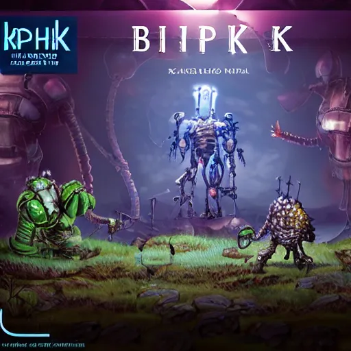 Prompt: Biopunk Knight