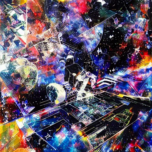 Image similar to Liminal space in outer space by Derek Gores