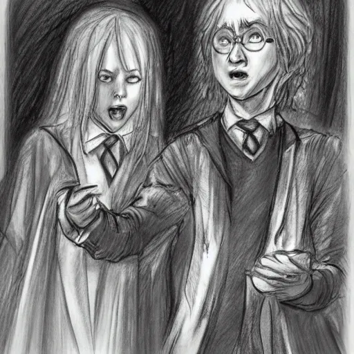 Prompt: harry potter sketch