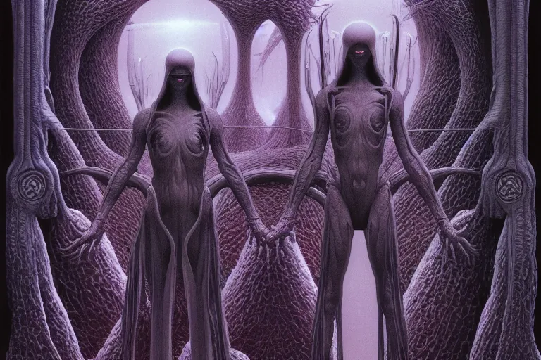 Image similar to stream of love and happiness, intricate, ultra high definition, ultra detailed, symmetry, sci - fi, dark fantasy, by wayne barlowe