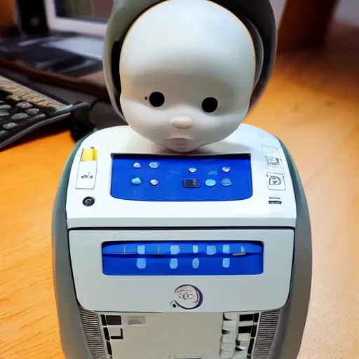 Image similar to a baby computer