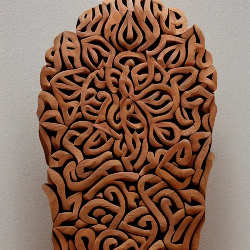 Image similar to mohammadreza shajarian wooden sculpture