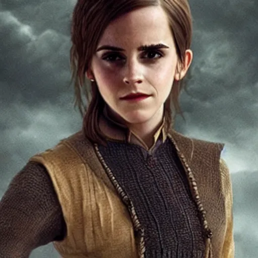 Prompt: emma watson as a dungeons and dragons wizard