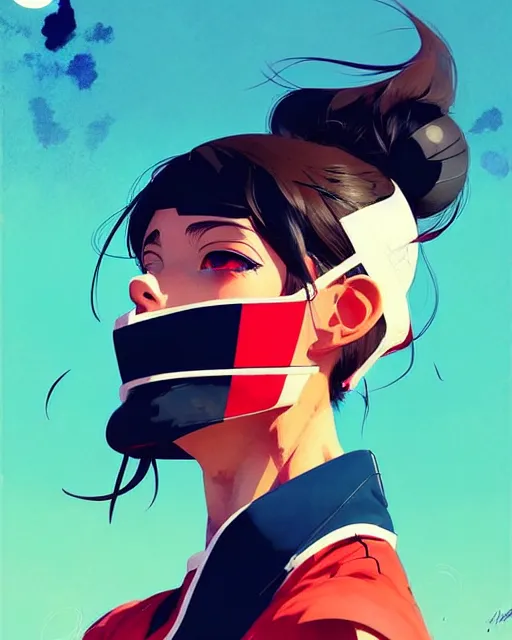 Image similar to a ultradetailed beautiful panting of a stylish girl in a baseball uniform, by conrad roset, greg rutkowski and makoto shinkai, trending on artstation