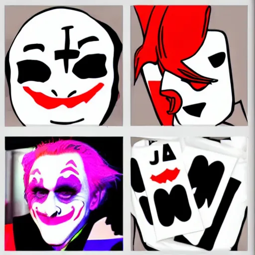 Image similar to cute joker