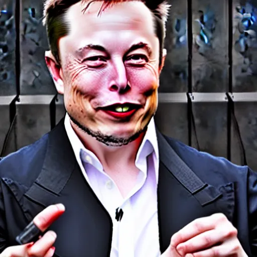 Image similar to Elon Musk swings a yo-yo