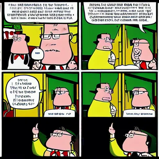 Image similar to dilbert goes to the movies
