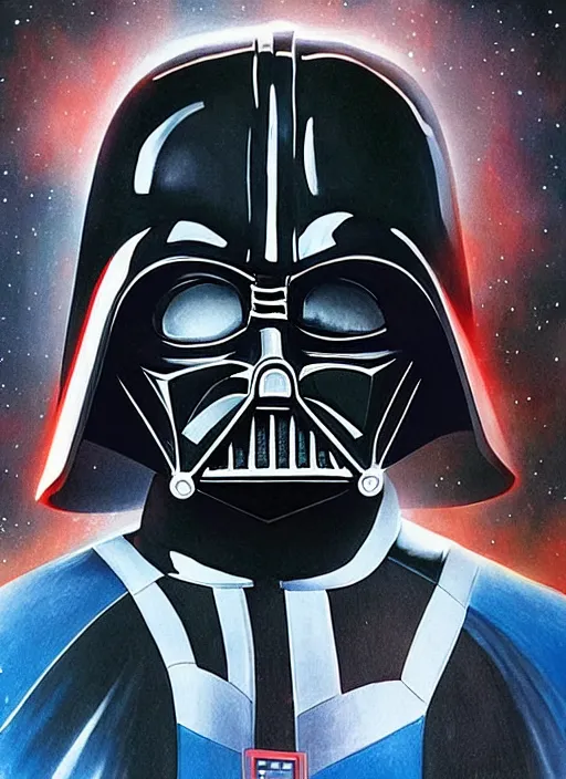 Image similar to darth vader took off his helmet, and under the helmet was the head of boris yeltsin, art in the style of star wars in color, 4 k