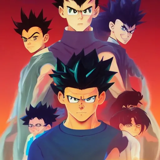 Image similar to face icon stylized minimalist yu yu hakusho, loftis, cory behance hd by jesper ejsing, by rhads, makoto shinkai and lois van baarle, ilya kuvshinov, rossdraws global illumination