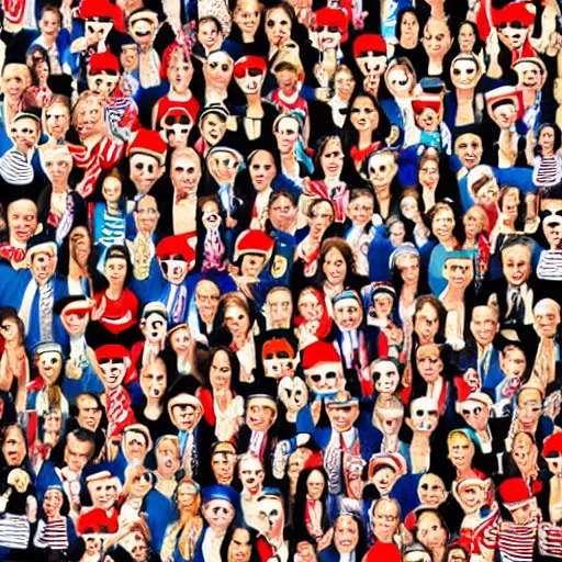 Image similar to where's waldo