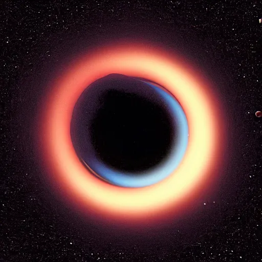 Image similar to a photo of gargantua black hole