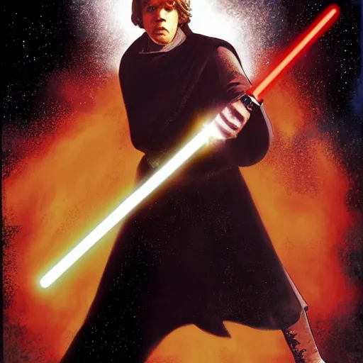 Image similar to luke skywalker by jan duursema