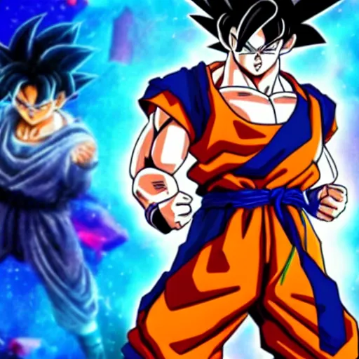 Image similar to goku in fortnite