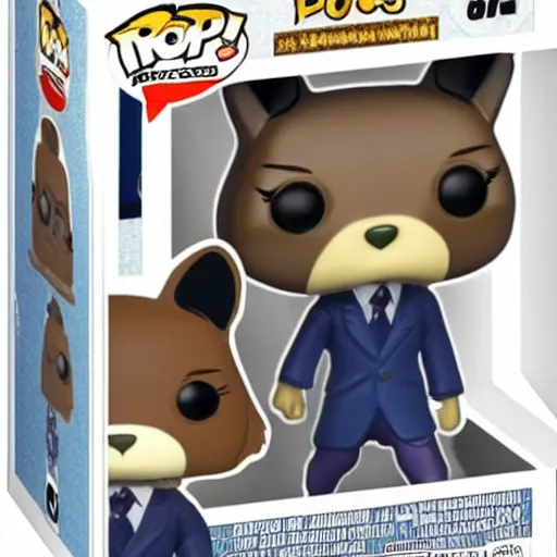 Image similar to Beastars Louis Funko POP with box,