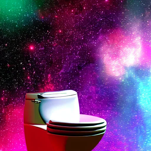 Glowing Toilet