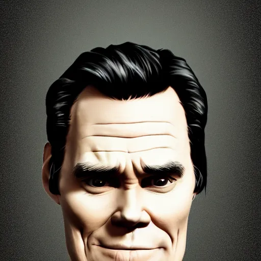 Prompt: Jim Carrey made by Adult Swim, artstation