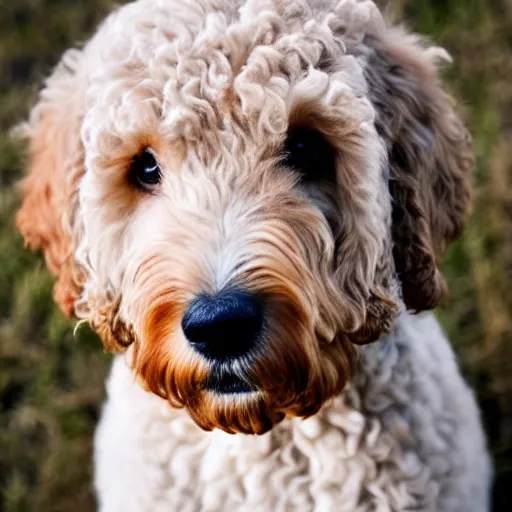 Prompt: a goldendoodle