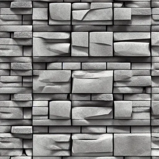 Image similar to stylized stone cladding texture, unreal engine