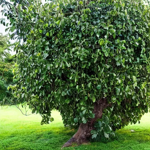 Prompt: an emma watson avocado tree