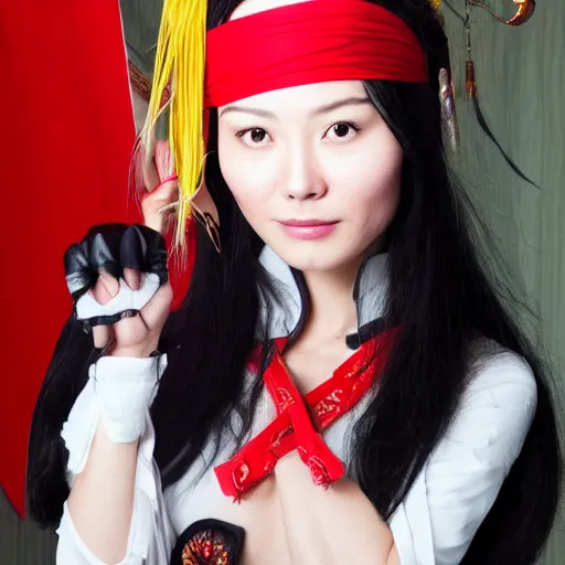 Image similar to chinese woman pirate