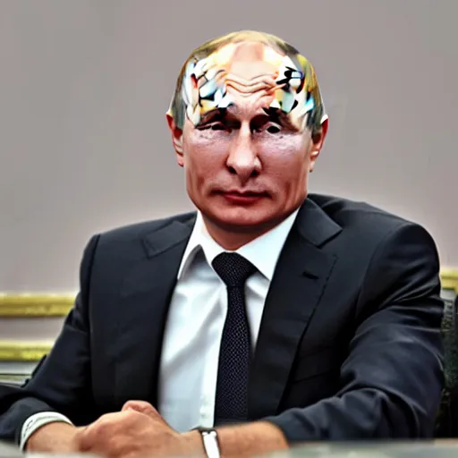 Image similar to vladimir putin with a pocket full of gravy