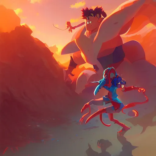 Image similar to hero world nintendo, behance hd by jesper ejsing, by rhads, makoto shinkai and lois van baarle, ilya kuvshinov, rossdraws global illumination