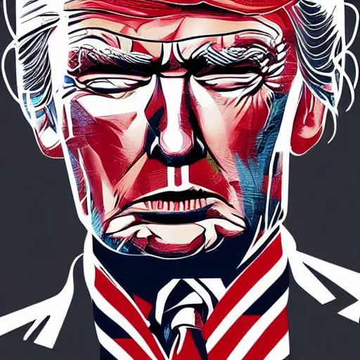 Image similar to donald trump as clint eastwood squinting at high noon in the style of a clint eastwood movie, the good, the bad and the ugly, clint eastwood, steven seagal, bud spencer, donald trump, glory days, american flag, patriotism, apple pie, black and white, artgerm, trending on artstation