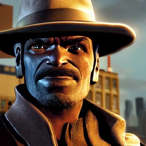 Prompt: cad bane in new york, clear photorealistic, movie still, beautiful lighting, 8 k