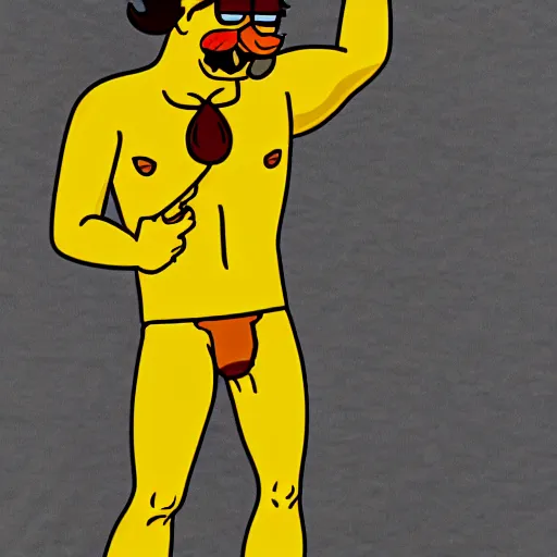 Prompt: stupid sexy flanders