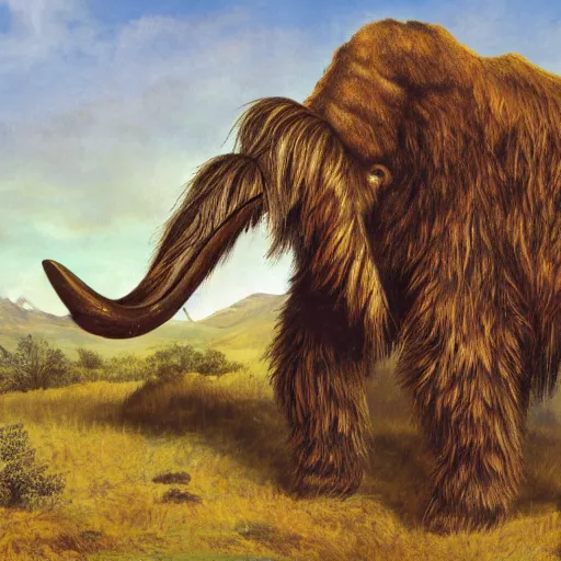 Image similar to a honey mammoth