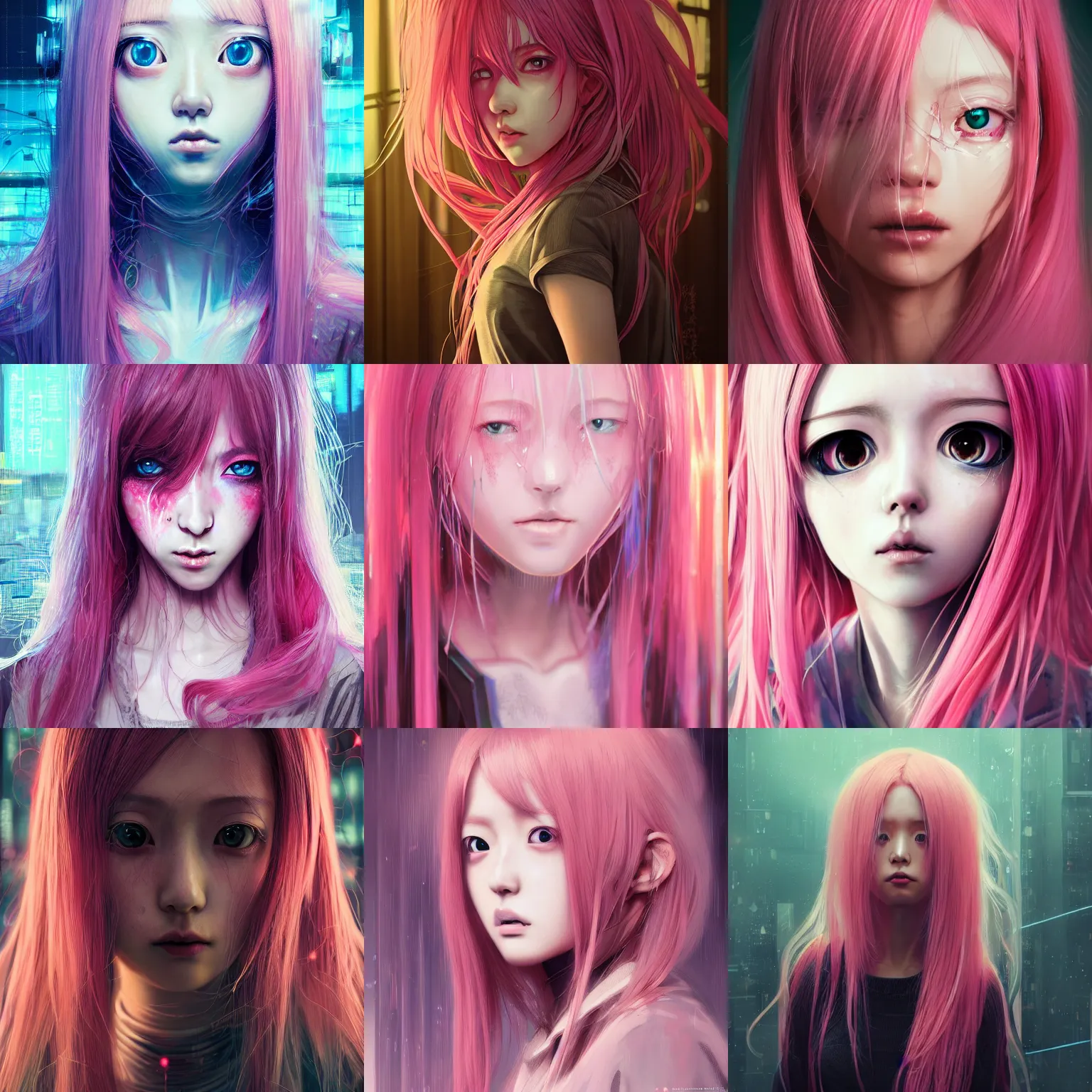 rima mashiro, by tom bagshaw and ilya kuvshinov, rtx, Stable Diffusion