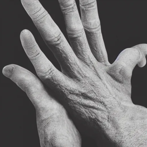 Image similar to hands!!!!!, 4 k photorealism, by koryeba, andor kollar, pablo perdomo, serge minhulin, and anatomy for sculptors, trending on unsplash, 4 k quality, intricately defined, complexly detailed