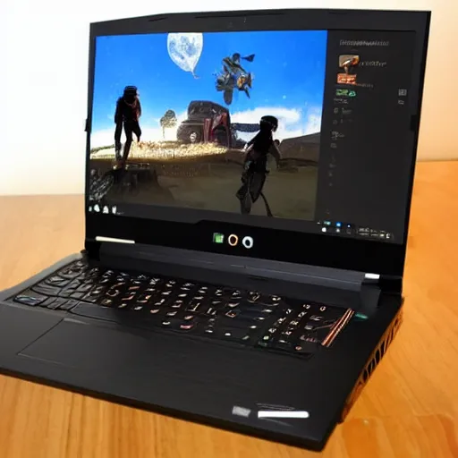 Prompt: this will be gaming laptops in 2 0 1 2
