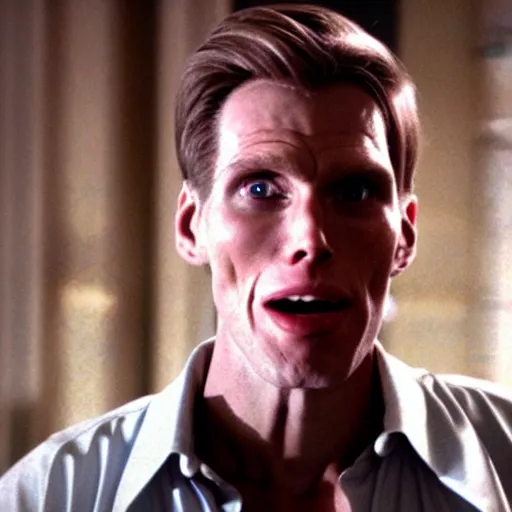 Image similar to Live Action Still of Jerma in Psycho (film), real life, hyperrealistic, ultra realistic, realistic, highly detailed, epic, HD quality, 8k resolution, body and headshot, film still