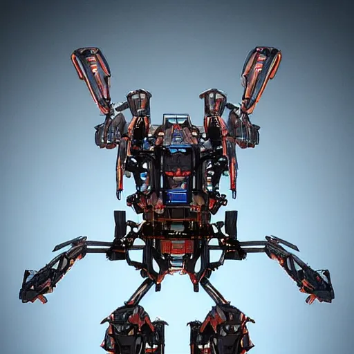 Image similar to a mech version of an insect, very symmetrical, highly detailed, by joss nizzi, pinterest, ranker, fotoscape, artstation, keyshot, unreal engine