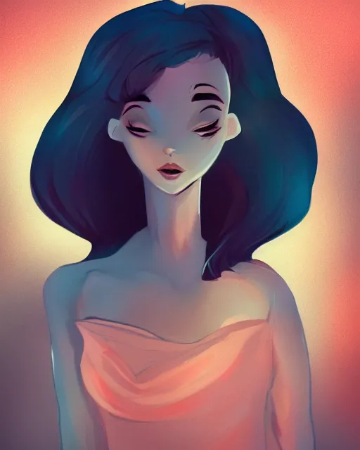 Image similar to kipo standing under the stars with an arm raised to the night sky, in professional makeup, dramatic lighting, by lois van baarle, 4 k, trending on artstation