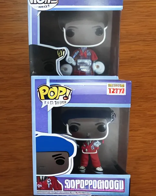 Prompt: Snoop Dogg Funko Pop. Photographic, photography