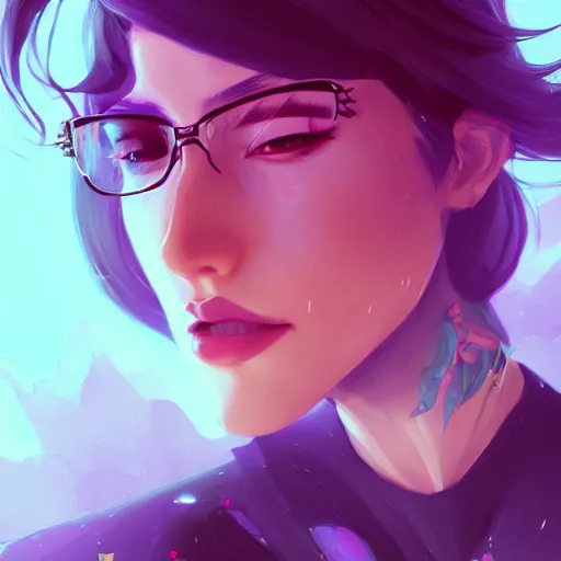 Image similar to a portrait of a beautiful rockstar, art by lois van baarle and loish and ross tran and rossdraws and sam yang and samdoesarts and artgerm, digital art, highly detailed, intricate, sharp focus, Trending on Artstation HQ, deviantart, unreal engine 5, 4K UHD image