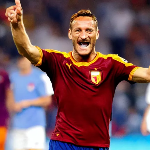 Image similar to Francesco totti as capatin america