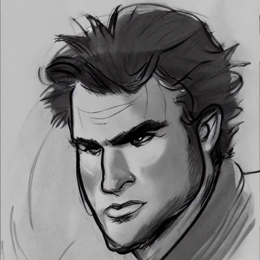 Prompt: milt kahl sketch of seth rogen as anakin skywalker in star wars episode 3